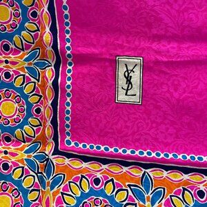 YSL Yves Saint Laurent Scarf